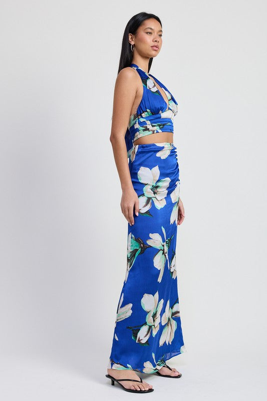 MAXI BIAS SKIRT